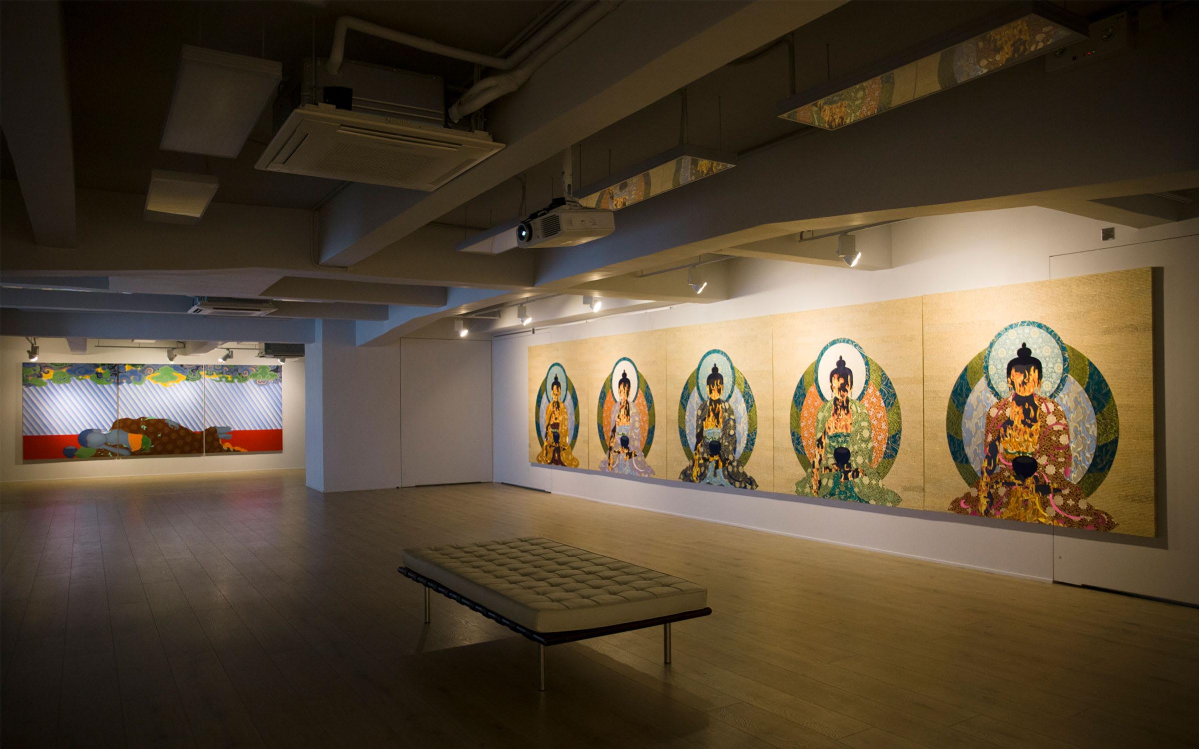 Painting is the closest thing to freedom,' says Tenzing Rigdol ...