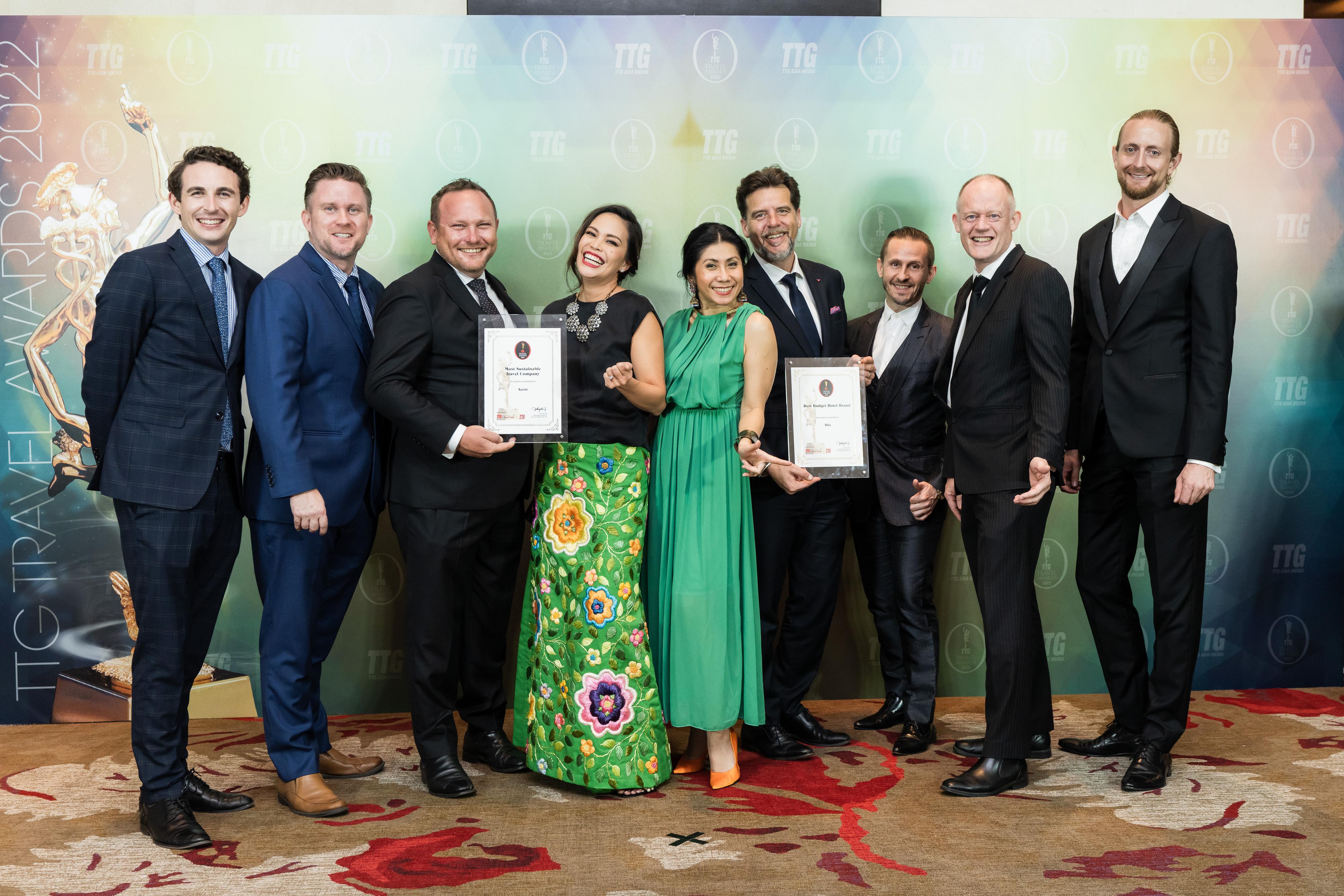 Accor recognized as the Most Sustainable Travel Company at the TTG ...